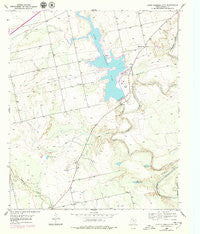 Lake Colorado City Texas Historical topographic map, 1:24000 scale, 7.5 X 7.5 Minute, Year 1950