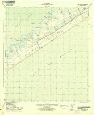 Lake Como Texas Historical topographic map, 1:25000 scale, 7.5 X 7.5 Minute, Year 1943