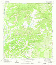 Lake Creek Texas Historical topographic map, 1:24000 scale, 7.5 X 7.5 Minute, Year 1971