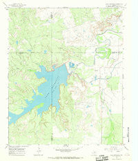 Lake Diversion Texas Historical topographic map, 1:24000 scale, 7.5 X 7.5 Minute, Year 1966