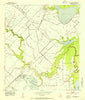 Lake George Texas Historical topographic map, 1:24000 scale, 7.5 X 7.5 Minute, Year 1953