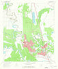 Lake Jackson Texas Historical topographic map, 1:24000 scale, 7.5 X 7.5 Minute, Year 1963