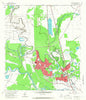 Lake Jackson Texas Historical topographic map, 1:24000 scale, 7.5 X 7.5 Minute, Year 1963