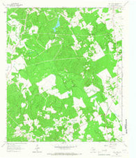 Lake Leon Texas Historical topographic map, 1:24000 scale, 7.5 X 7.5 Minute, Year 1964