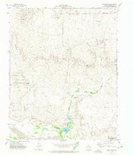 Lake Marvin Texas Historical topographic map, 1:24000 scale, 7.5 X 7.5 Minute, Year 1972