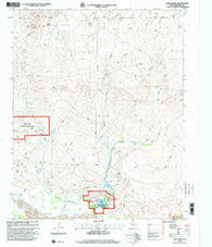 Lake Marvin Texas Historical topographic map, 1:24000 scale, 7.5 X 7.5 Minute, Year 1998