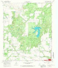 Lake Olney Texas Historical topographic map, 1:24000 scale, 7.5 X 7.5 Minute, Year 1964