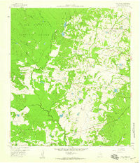 Lake Paula Texas Historical topographic map, 1:24000 scale, 7.5 X 7.5 Minute, Year 1958