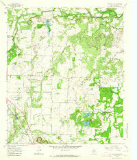 Lake San Tana Texas Historical topographic map, 1:24000 scale, 7.5 X 7.5 Minute, Year 1963