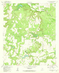 Lake Scarborough Texas Historical topographic map, 1:24000 scale, 7.5 X 7.5 Minute, Year 1960