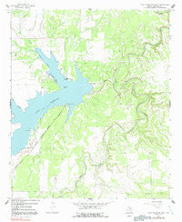 Lake Stamford East Texas Historical topographic map, 1:24000 scale, 7.5 X 7.5 Minute, Year 1966