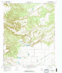 Lake Theo Texas Historical topographic map, 1:24000 scale, 7.5 X 7.5 Minute, Year 1967