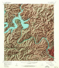 Lake Travis Texas Historical topographic map, 1:62500 scale, 15 X 15 Minute, Year 1959