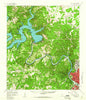Lake Travis Texas Historical topographic map, 1:62500 scale, 15 X 15 Minute, Year 1959