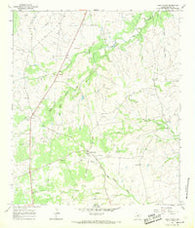 Lake Victor Texas Historical topographic map, 1:24000 scale, 7.5 X 7.5 Minute, Year 1967