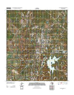 Lake Bastrop Texas Historical topographic map, 1:24000 scale, 7.5 X 7.5 Minute, Year 2013
