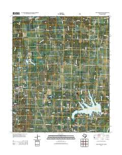 Lake Bonham Texas Historical topographic map, 1:24000 scale, 7.5 X 7.5 Minute, Year 2013