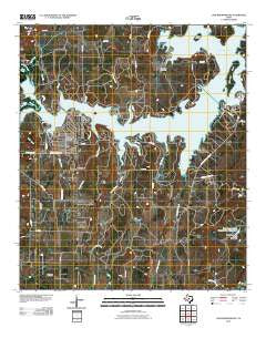 Lake Brownwood Texas Historical topographic map, 1:24000 scale, 7.5 X 7.5 Minute, Year 2010