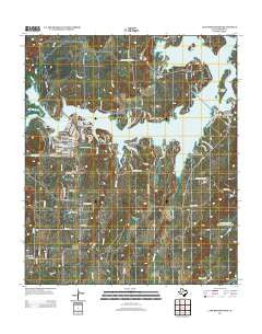 Lake Brownwood Texas Historical topographic map, 1:24000 scale, 7.5 X 7.5 Minute, Year 2013