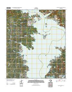 Lake Buchanan Texas Historical topographic map, 1:24000 scale, 7.5 X 7.5 Minute, Year 2012