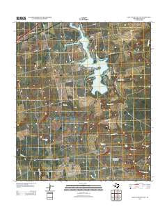 Lake Colorado City Texas Historical topographic map, 1:24000 scale, 7.5 X 7.5 Minute, Year 2012