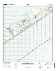 Lake Como Texas Current topographic map, 1:24000 scale, 7.5 X 7.5 Minute, Year 2016
