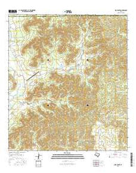 Lake Creek Texas Current topographic map, 1:24000 scale, 7.5 X 7.5 Minute, Year 2016