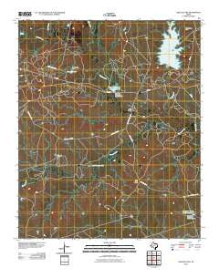 Lake Electra Texas Historical topographic map, 1:24000 scale, 7.5 X 7.5 Minute, Year 2010