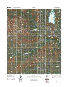Lake Electra Texas Historical topographic map, 1:24000 scale, 7.5 X 7.5 Minute, Year 2013