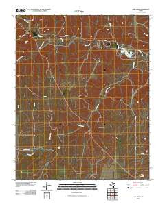 Lake Fryer Texas Historical topographic map, 1:24000 scale, 7.5 X 7.5 Minute, Year 2010