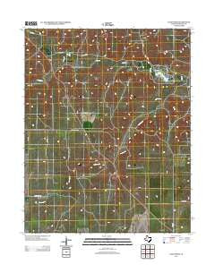 Lake Fryer Texas Historical topographic map, 1:24000 scale, 7.5 X 7.5 Minute, Year 2012