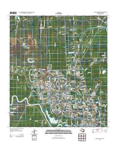 Lake Jackson Texas Historical topographic map, 1:24000 scale, 7.5 X 7.5 Minute, Year 2013