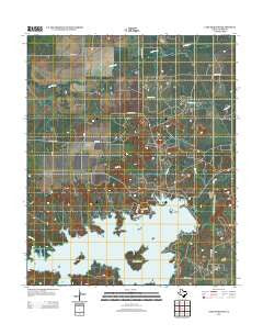 Lake Kickapoo Texas Historical topographic map, 1:24000 scale, 7.5 X 7.5 Minute, Year 2012