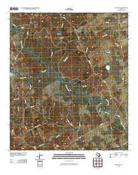 Lake Leon Texas Historical topographic map, 1:24000 scale, 7.5 X 7.5 Minute, Year 2010