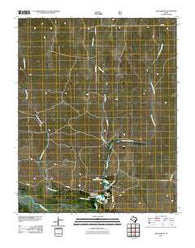 Lake Marvin Texas Historical topographic map, 1:24000 scale, 7.5 X 7.5 Minute, Year 2010