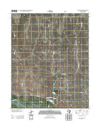 Lake Marvin Texas Historical topographic map, 1:24000 scale, 7.5 X 7.5 Minute, Year 2012