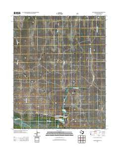 Lake Marvin Texas Historical topographic map, 1:24000 scale, 7.5 X 7.5 Minute, Year 2012