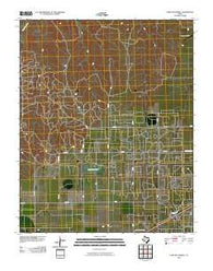 Lake McConnell Texas Historical topographic map, 1:24000 scale, 7.5 X 7.5 Minute, Year 2010