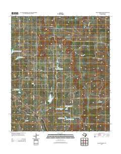 Lake Merritt Texas Historical topographic map, 1:24000 scale, 7.5 X 7.5 Minute, Year 2013