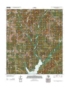 Lake Nacogdoches North Texas Historical topographic map, 1:24000 scale, 7.5 X 7.5 Minute, Year 2013