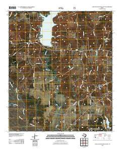 Lake Nacogdoches South Texas Historical topographic map, 1:24000 scale, 7.5 X 7.5 Minute, Year 2010