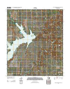Lake Stamford East Texas Historical topographic map, 1:24000 scale, 7.5 X 7.5 Minute, Year 2013