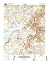 Lake Stamford East Texas Current topographic map, 1:24000 scale, 7.5 X 7.5 Minute, Year 2016