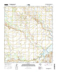 Lake Stamford West Texas Current topographic map, 1:24000 scale, 7.5 X 7.5 Minute, Year 2016