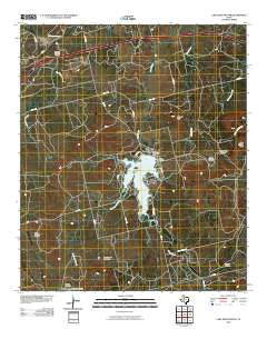 Lake Sweetwater Texas Historical topographic map, 1:24000 scale, 7.5 X 7.5 Minute, Year 2010