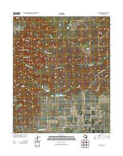 Lake Theo Texas Historical topographic map, 1:24000 scale, 7.5 X 7.5 Minute, Year 2012