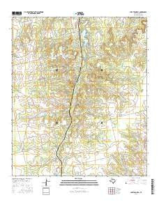 Lake Trammell Texas Current topographic map, 1:24000 scale, 7.5 X 7.5 Minute, Year 2016