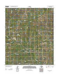 Lake Victor Texas Historical topographic map, 1:24000 scale, 7.5 X 7.5 Minute, Year 2012