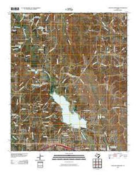 Lake Weatherford Texas Historical topographic map, 1:24000 scale, 7.5 X 7.5 Minute, Year 2010