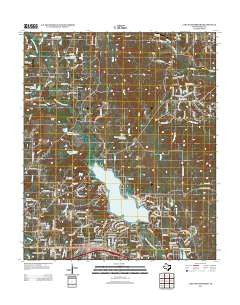 Lake Weatherford Texas Historical topographic map, 1:24000 scale, 7.5 X 7.5 Minute, Year 2012